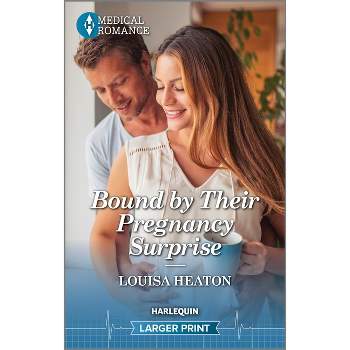 Bound by Their Pregnancy Surprise - (Yorkshire Village Vets) Large Print by  Louisa Heaton (Paperback)