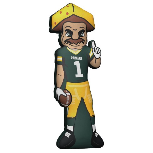 Nfl Green Bay Packers Plushlete Mascot Pillow Target