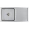 vidaXL Handmade Kitchen Sink Stainless Steel - 2 of 4