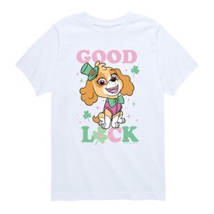 Boys' - Paw Patrol - Good Luck Skye Short Sleeve Graphic T-Shirt - 1 of 4