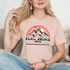 Simply Sage Market Women's Hike More Worry Less Colorful Short Sleeve Graphic Tee - 2 of 3