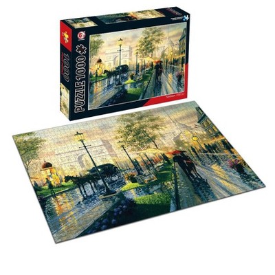 Toynk Cobblestone Street 1000 Piece Jigsaw Puzzle