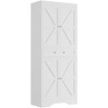 70" Tall Kitchen Pantry Cabinet, Freestanding Cupboard Storage Cabinet with 4 Doors, Kitchen Hutch Bar Cabinet for Laundry Dining Room Bathroom - 4 of 4