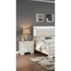 NicBex Nightstand with 2 Drawers,1pc Side Table with Storage Space and Metal Handle,Modern Bedside Table for Bedroom,Living Room - 4 of 4