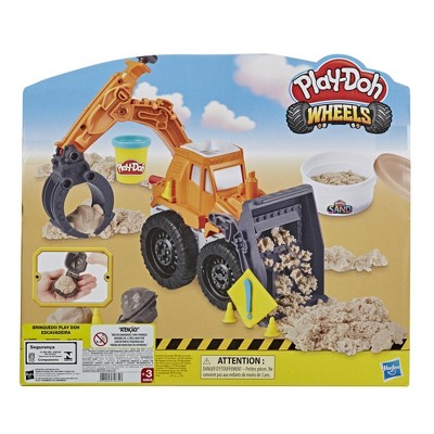 play doh wheels front loader