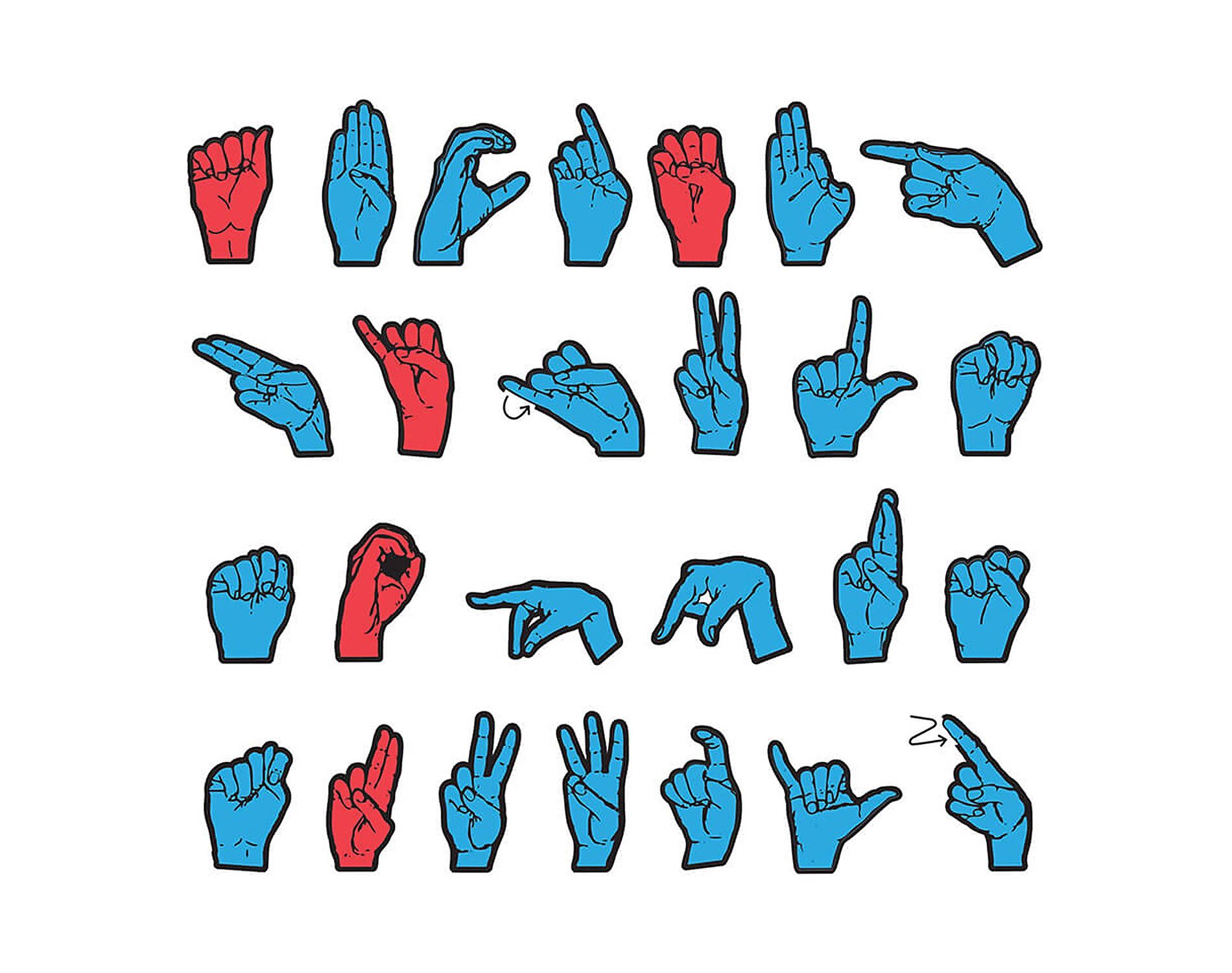Chenille Kraft Wonderfoam Magnetic Sign Language Letters Multicolor 52/Pack 2 Packs/Bundle