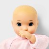 8" Little Baby Doll - Blonde Hair + Blue Eyes - Gigglescape™ - 3 of 3