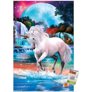 Trends International PD Moreno - Fine Art - Unicorn Unframed Wall Poster Prints - 1 of 4