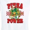 Women's - Teenage Mutant Ninja Turtles - Pizza Power Short Sleeve Graphic T-Shirt - 2 of 4