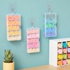 Juvale 6 Pack Organizer & Container Plastic Box with 15 Adjustable Grids for Craft Supplies and Jewelry Storage, Clear - 2 of 4