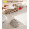 Travel Soap Case, Leakproof Soap Container with Lid, Portable Bar Soap Holder for Traveling, Soap Dish for Bathroom - 2 of 4