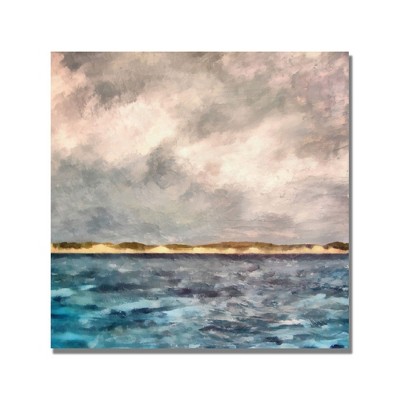 Trademark Fine Art -Michelle Calkins 'Dunes of Lake Michigan' Canvas Art