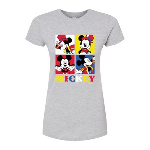 Women's - Disney - Mickey Fitted Graphic T-Shirt - 1 of 3