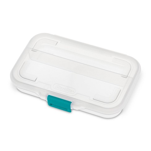 Sterilite Pencil Box Clear Target