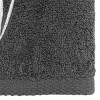 Avanti  Granite with Silver Script Monogram Bath Towel Letter   V - 3 of 3
