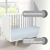 VYNXARIA 3-in-1 Convertible Island Crib White/Gray - 4 of 4
