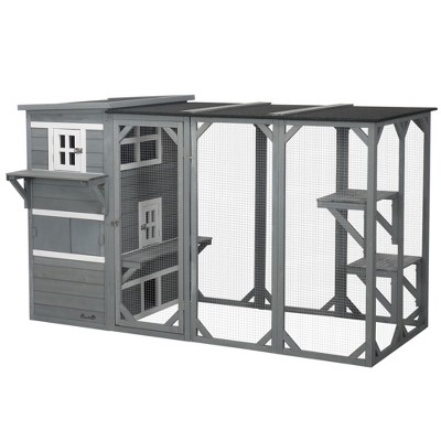 Large cat hotsell cages shelters