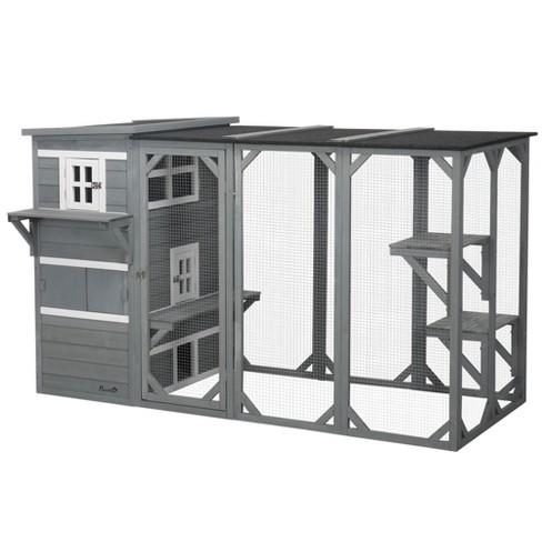 Large cat cages shelters hotsell