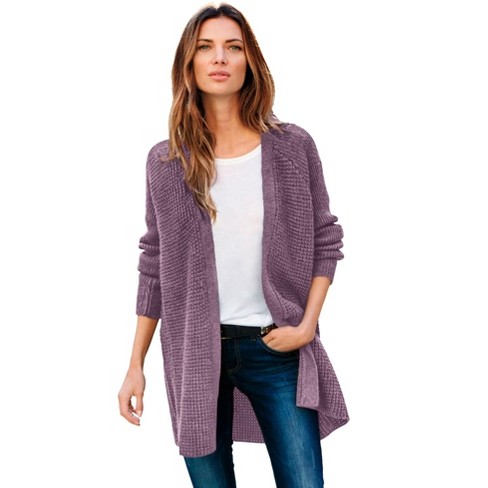 Purple on sale cardigan target