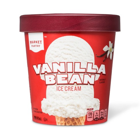 Vanilla Bean Ice Cream 16oz Market Pantry Target