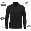 Men's West Texas A and M University Adult Active Sport 1/4 Zip Pullover Left Chest Logo - 4 of 4