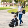 Infans 3 in 1 Ride on Push Car Mercedes Benz G350 Stroller Sliding Car w/ Canopy - 3 of 4