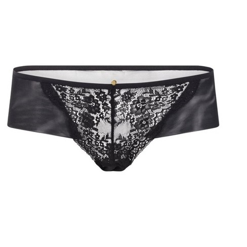 Adore Me Women's Bonnie Hipster Panty Xs / Jet Black. : Target