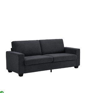 83" Modern Cloud Loveseat - Oversized Comfort with Washable Cover for Living Room, Office & Bedroom Grey - 1 of 4