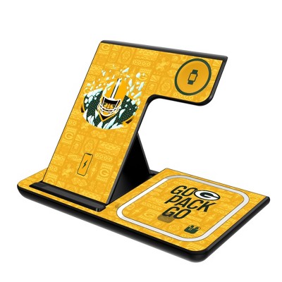 Keyscaper Green Bay Packers 2024 Edition 15-Watt 3 in 1 Charging Station