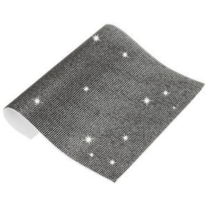 Unique Bargains Crystal Rhinestone Sheet Self Adhesive DIY Crafts Sticker 1 Pc - 1 of 4