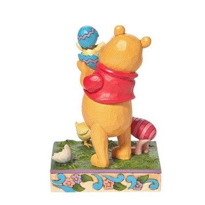 Hand-Painted Winnie the Pooh and Piglet Springtime Figurine