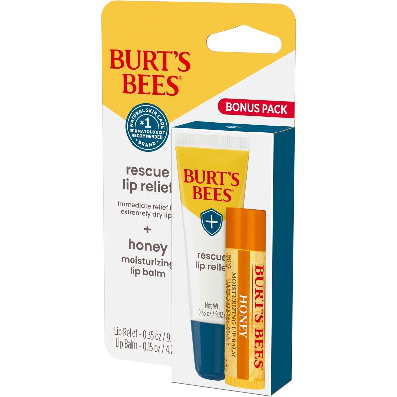 Burt&#39;s Bees Rescue Squeeze + Honey Bundle Lip Balm - 2ct, 4 of 14