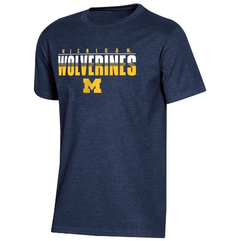 Ncaa Michigan Wolverines Boys' Core Stripe Through T-shirt : Target