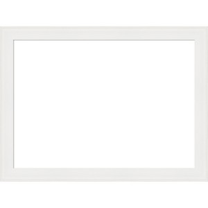 Amanti Art Vanity White Narrow Framed Dry Erase Magnetic Board - 1 of 4