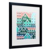 Trademark Fine Art - Beata Czyzowska Young Meet Your Neighbours Matted Framed Art - image 3 of 4