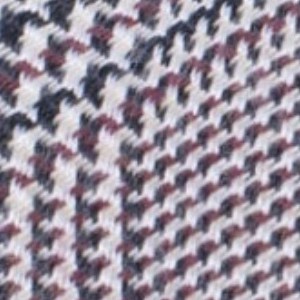 black, brown, white and red