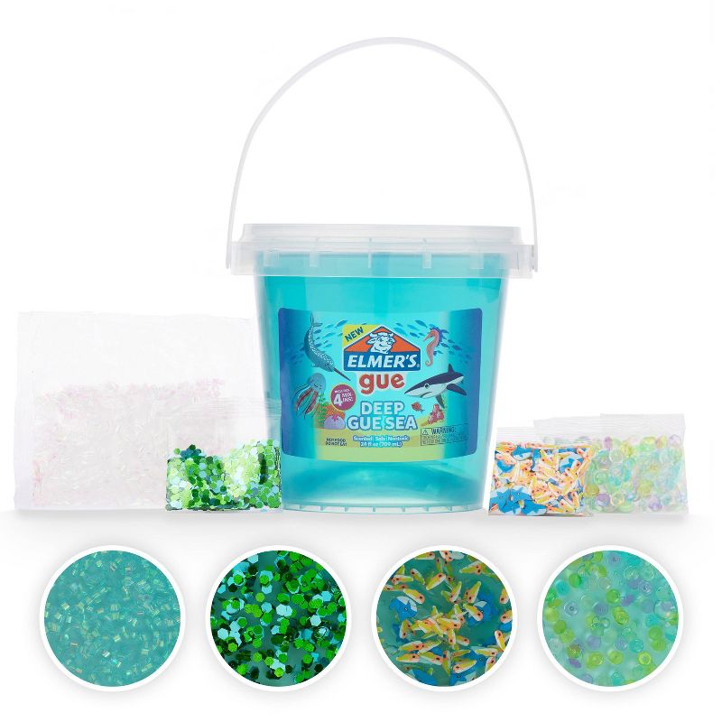 Elmer&#39;s Gue 1.5lb Deep Gue Sea Premade Slime Kit with Mix-Ins, 1 of 17