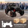 24V Kids Electric 2-Seater Ride-On Off-Road Truck with Parental Remote Control, Bluetooth Music ¨C Toy Car for Ages 3-8 - 2 of 4