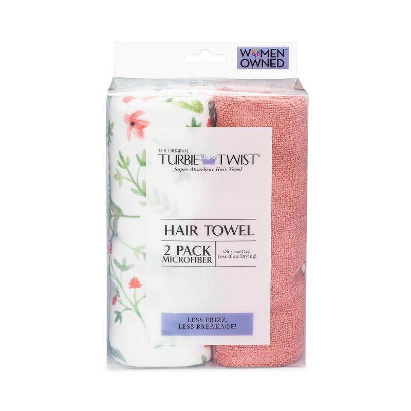 Turbie Twist Microfiber Hair Towel - 2pk, 3 of 9