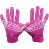 Battle Sports Doom 1.0 Adult Football Receiver Gloves - Pink - 2 of 3