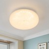 LLHZSY Cloud Glass Flush Mount Celling Light - Integrated LED-11 4/5" - 2 of 4