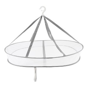 Unique Bargains Folding Durable with Enclosure Drying Basket 1 Pc - 1 of 4