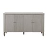 Treasure Trove Accents 4 Door Credenza Charming Champagne: Rubberwood & MDF, Divided Storage, 34.5" Height - 2 of 4