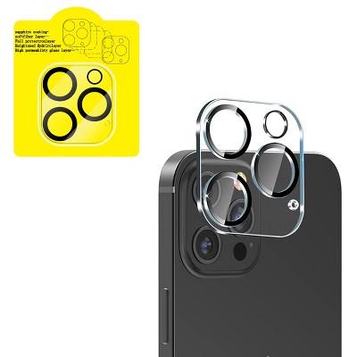 Insten 2 Packs Camera Lens Protector Compatible with iPhone 13 Pro Max and  13 Pro, 9H Tempered Glass Protective Full Cover, Upgraded Version, HD Clear