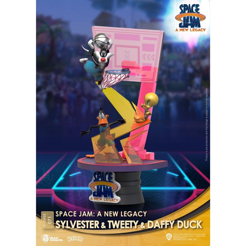 WARNER BROS Space Jam: A New Legacy-Sylvester & Tweety & Daffy Duck (D-Stage), 3 of 6