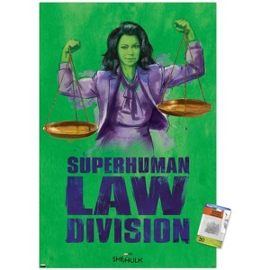 Trends International Marvel She-Hulk: Attorney At Law - Super-Human Law Division Unframed Wall Poster Prints - 1 of 4