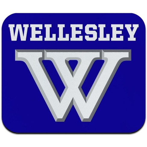 Wellesley College Primary Logo Low Profile Thin Mouse Pad Mousepad - image 1 of 2