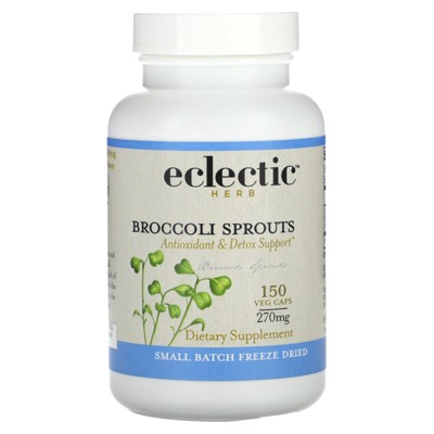 Eclectic Herb Freeze Dried, Broccoli Sprouts, 150 Veg Caps (270 mg per Capsule)