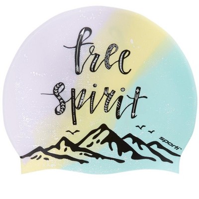 Sporti Free Spirit Silicone Swim Cap
