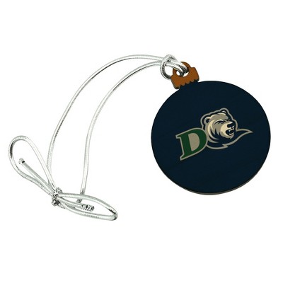 Drew University Primary Logo Mini Small Tiny Wood Christmas Tree Holiday Ornament